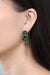 Emma Chandelier Earrings Green
