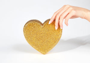Heart Clutch Gold-2