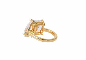Toi Et Moi Pear and Emerald Cut Ring-4