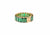 Baguette Eternity Ring Green