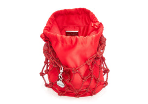 Sparkle Net Pouch Red-3