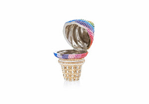 Mini Rainbow Twist Ice Cream Cone-3