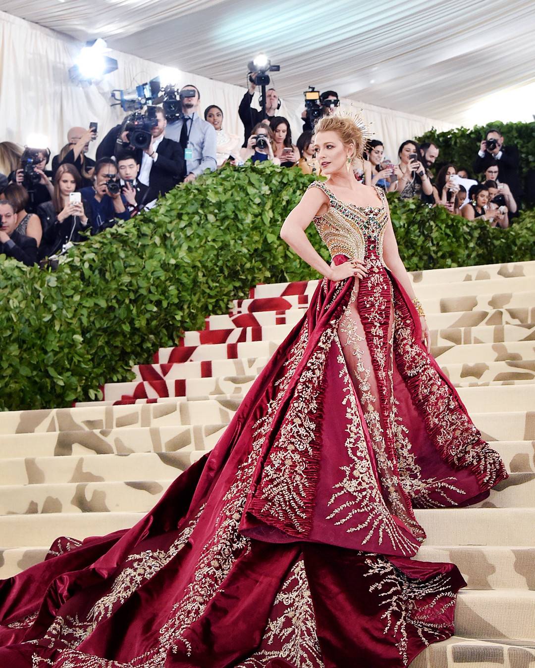 How Blake Lively Incorporated Her Family's Initials Into Her Met Gala 2018 Look