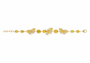 Butterfly Bracelet Yellow-2