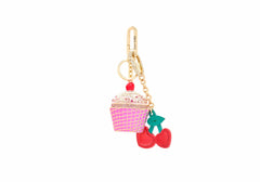 Cherry Cupcake Charm Set