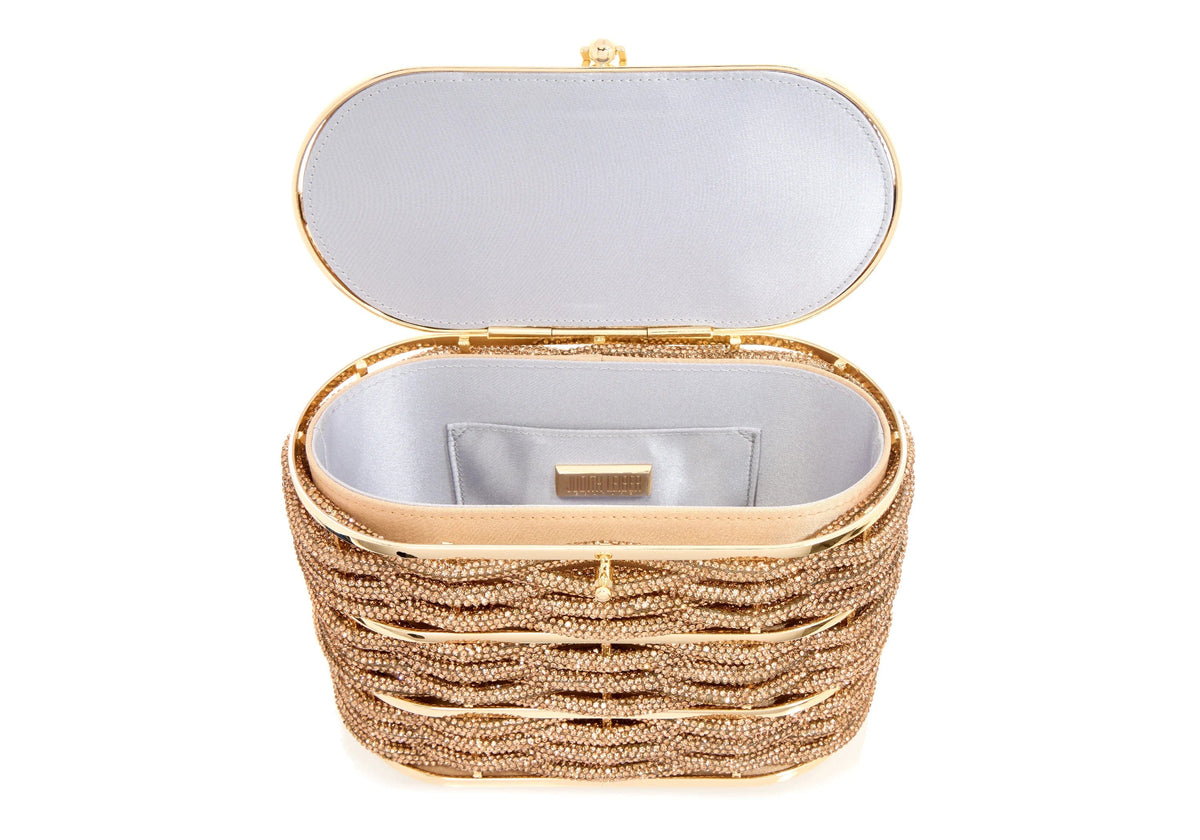 Willow Crystal Woven Top Handle Topaz