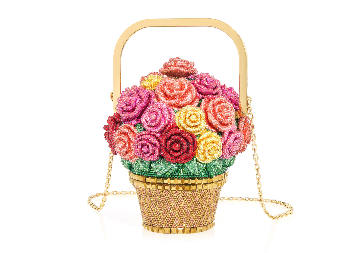 Basket of Roses Golden Sun