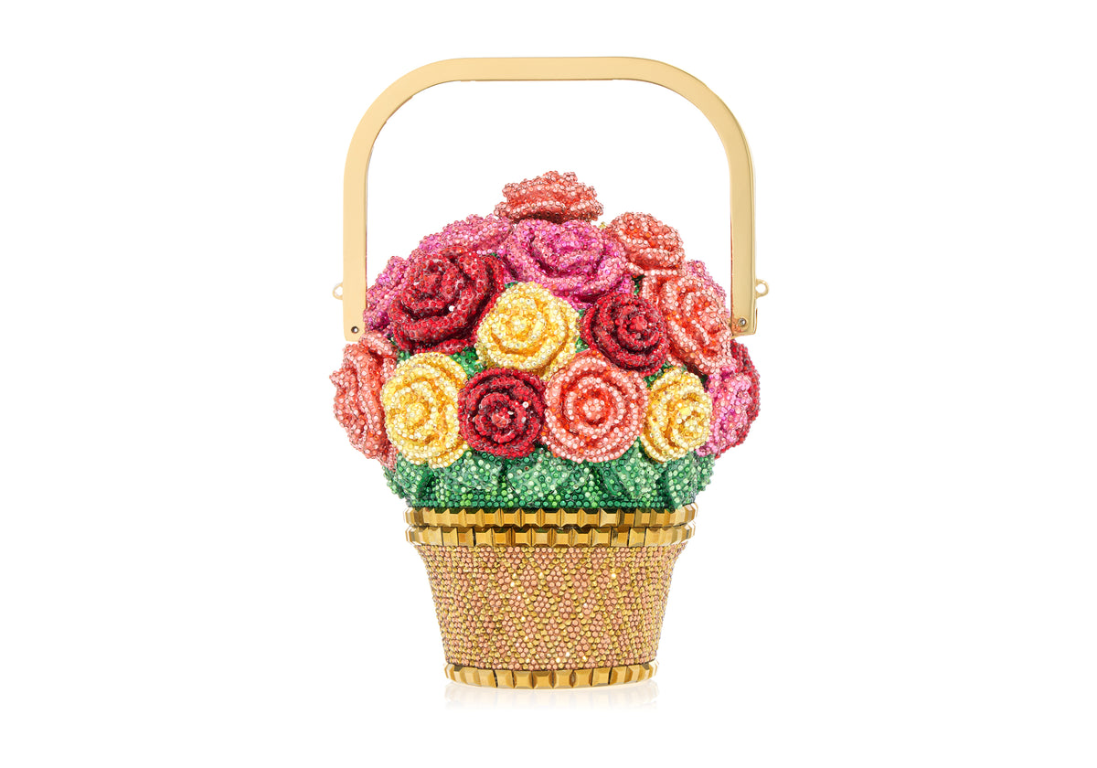 Basket of Roses Golden Sun