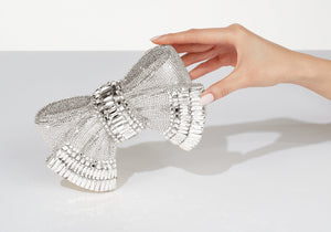 Bow Deco Gems Silver-2