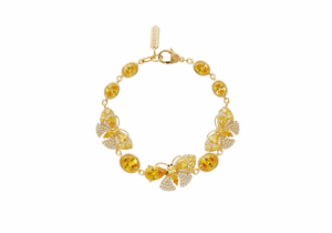 Butterfly Bracelet Yellow-1