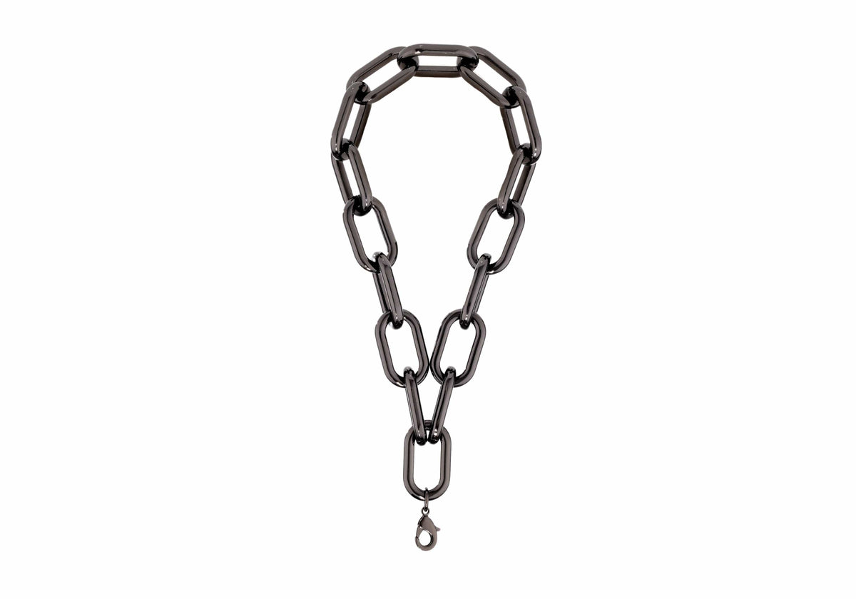 Sphere Ball and Chain Black