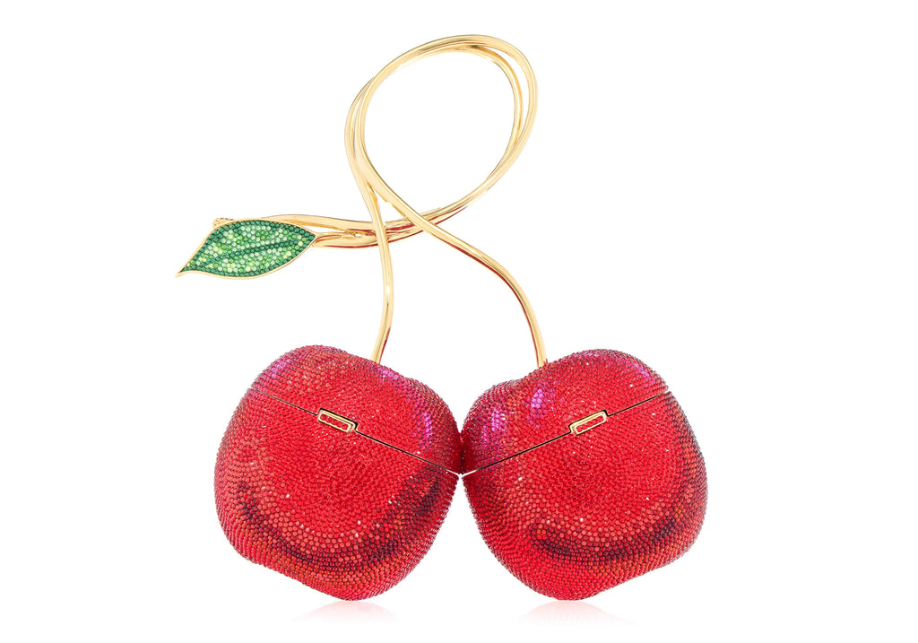Cherries Sweetheart Clutch | Judith Leiber