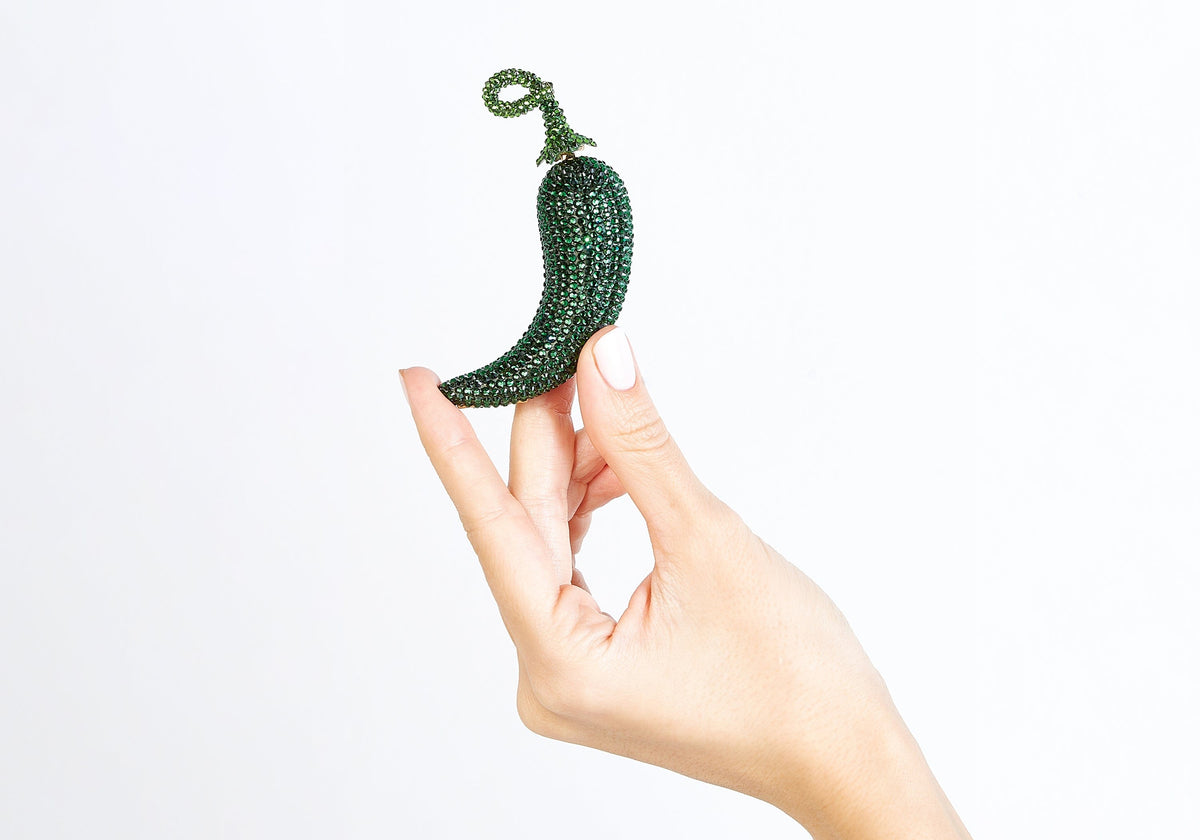 Chili Pepper Pillbox Poblano