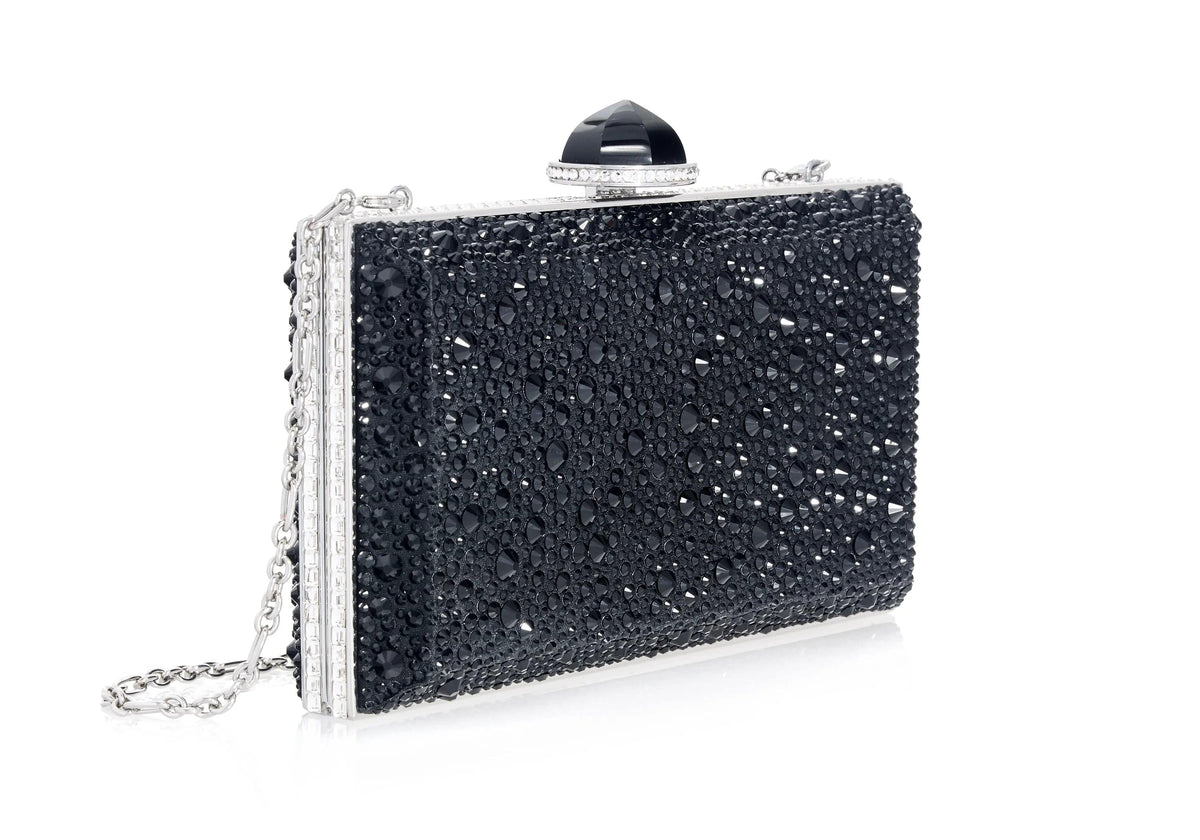 Skylar Crystal Caviar Black