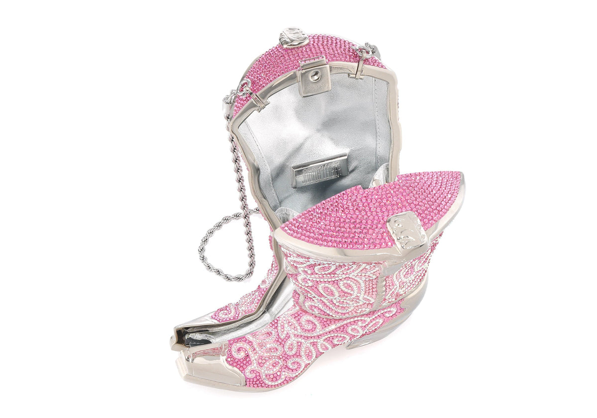 Cowboy Boot Austin Pink Purse