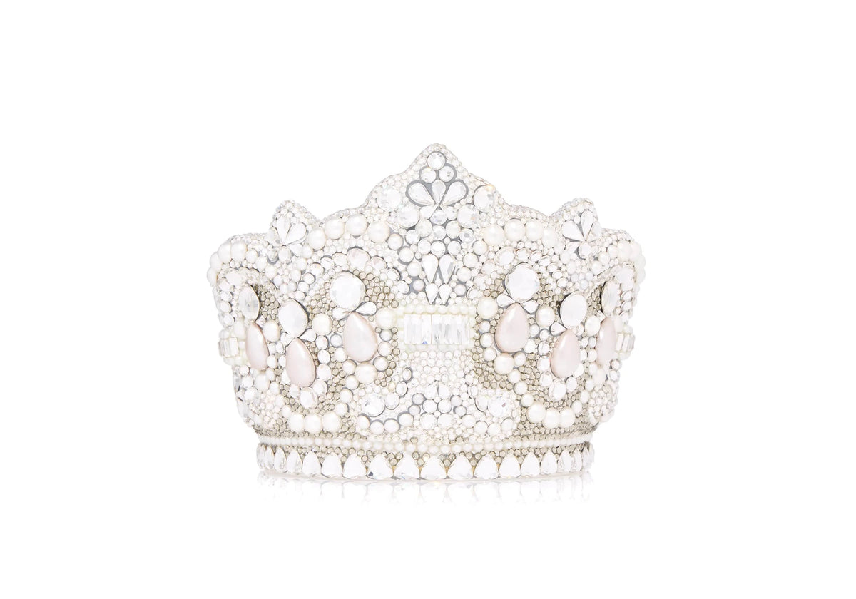 Crown Diana crystal clutch alternate lifestyle view