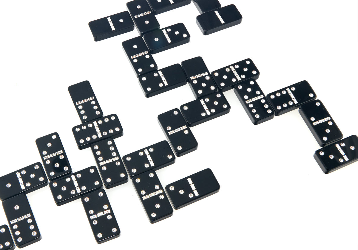 Sleek Rectangle Domino Set