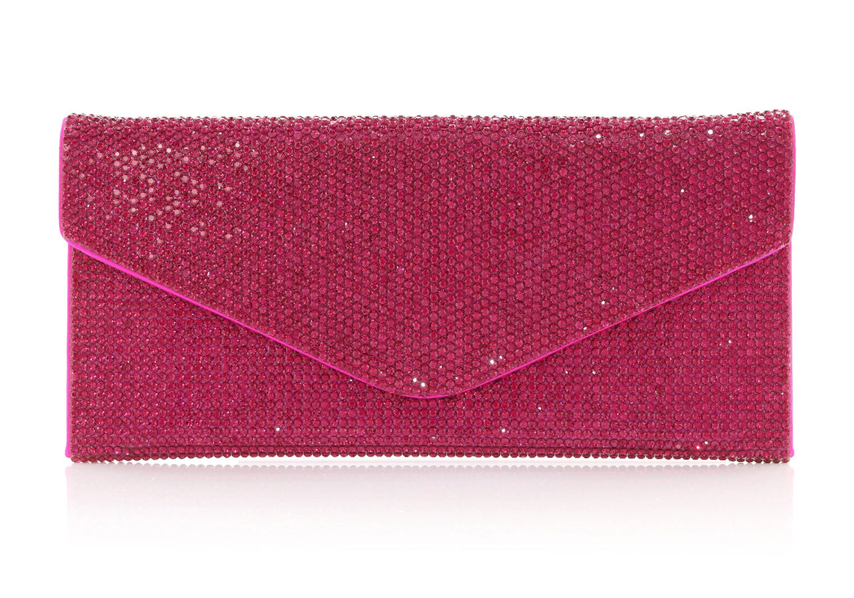 Crystal Envelope Fuchsia