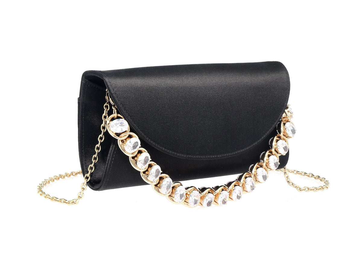 Envelope Taylor Satin Black