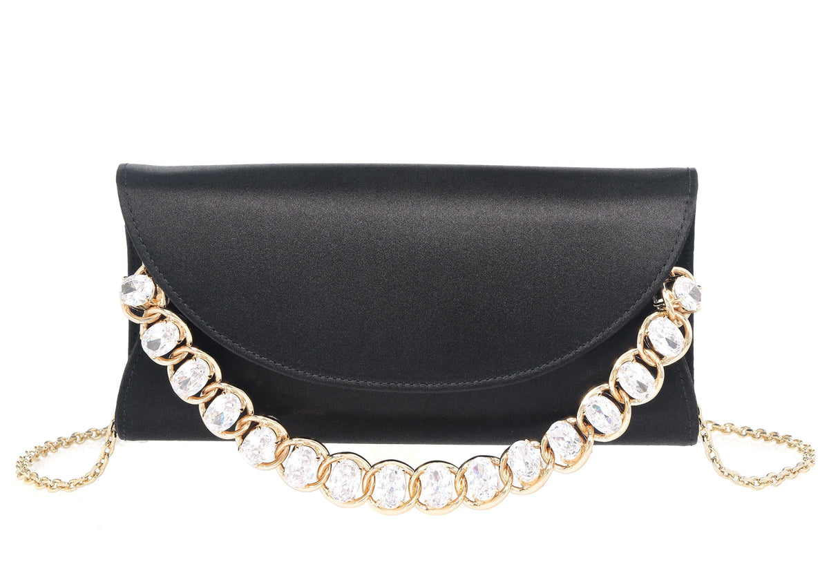 Envelope Taylor Satin Black