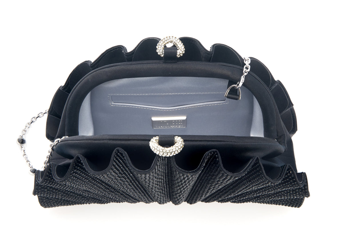 Origami Fan Black