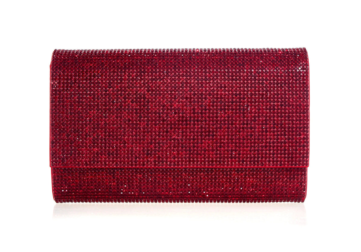 Fizzoni Red crystal envelope front view