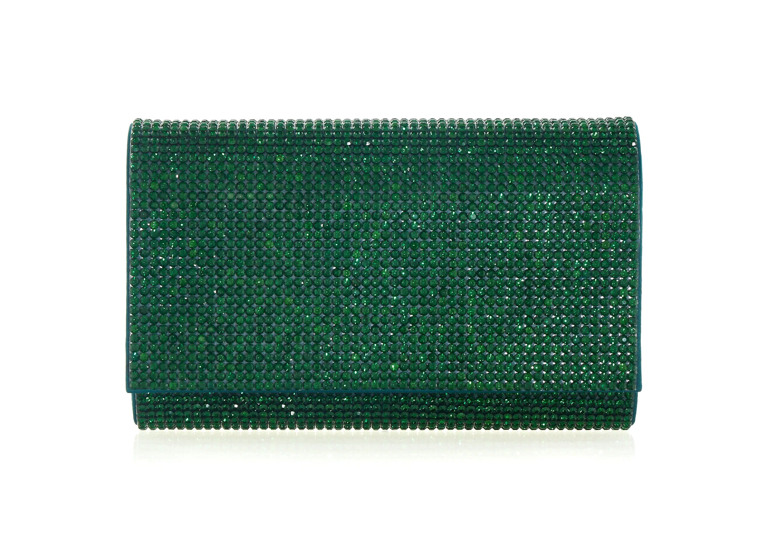 Judith Leiber Emerald Fizzy Crystal Clutch Judith Leiber Emerald Fizzy Crystal Clutch