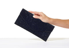 Crystal Envelope Navy