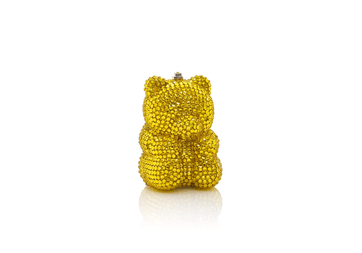 Mini Gummy Bear Yellow crystal pillbox lifestyle view