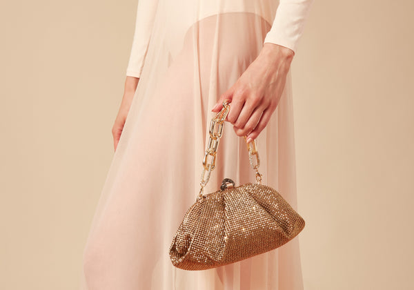Gemma Gold Bag | Judith Leiber