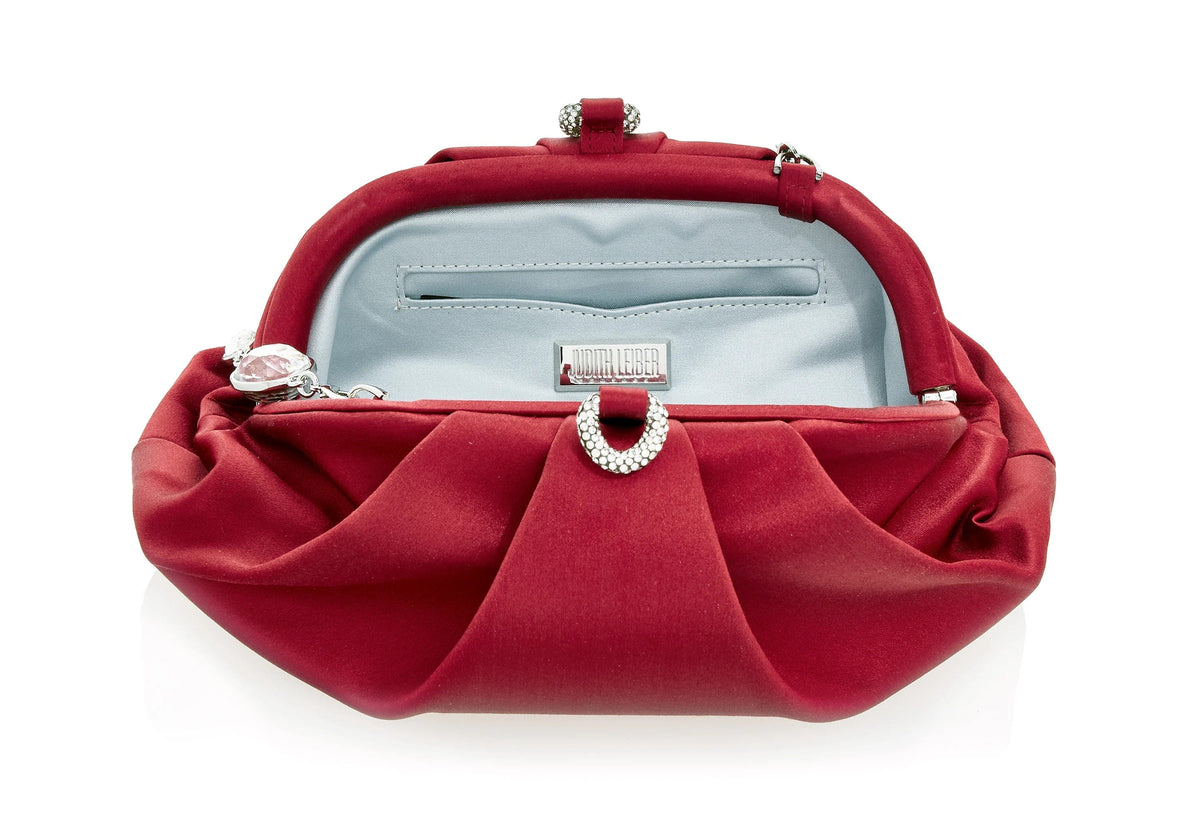 Gemma Satin Crimson