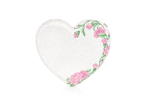 Heart Rose Vine Silver-1