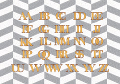 Bespoke Lunch Box Herringbone Monogram