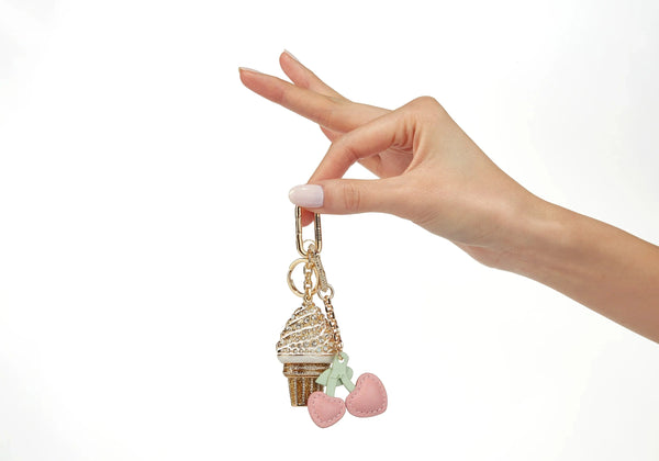 Vanilla Ice Cream Charm Set - Judith Leiber
