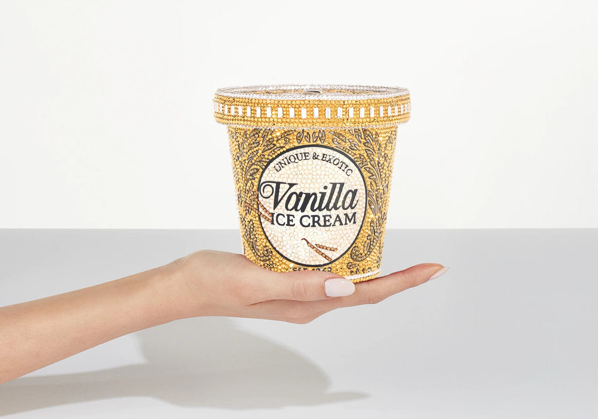 Ice Cream Pint Vanilla Bag