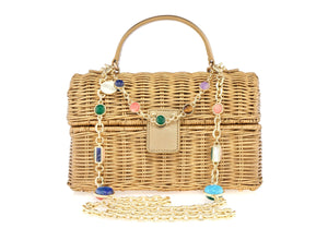 Isla Wicker Basket Champagne-1