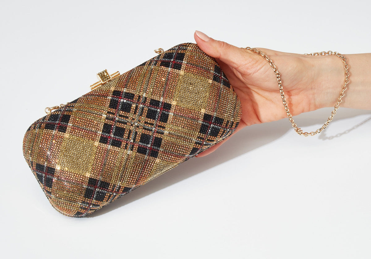 Long Slide Bias Tartan Aurum