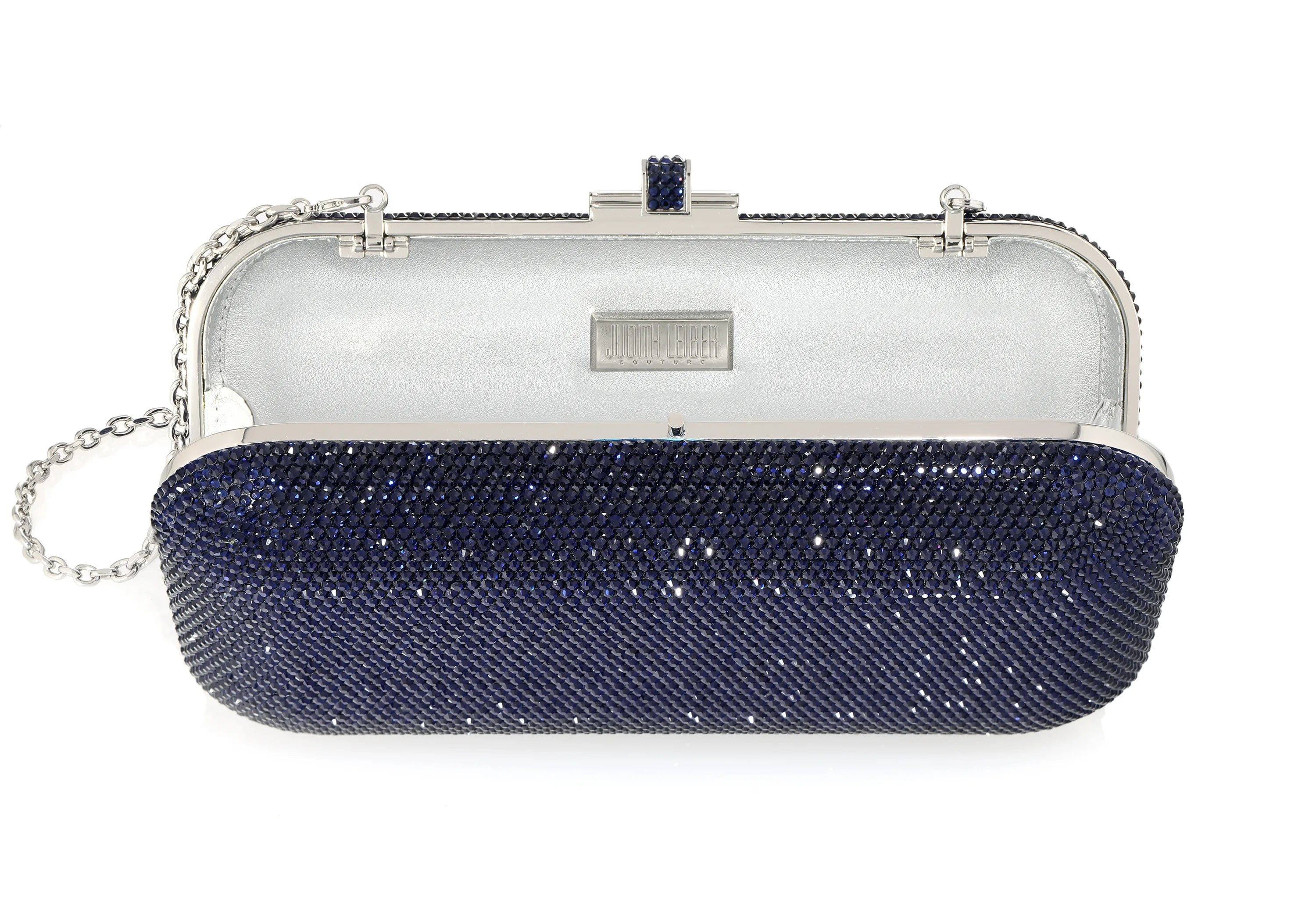 judith leiber Long Slide Navy on Sale Bags - Main Image