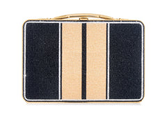 Bespoke Lunch Box Racing Stripe Monogram