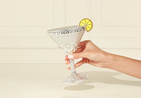 Judith Leiber Martini Clutch