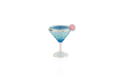 Martini Pillbox Blue Lagoon
