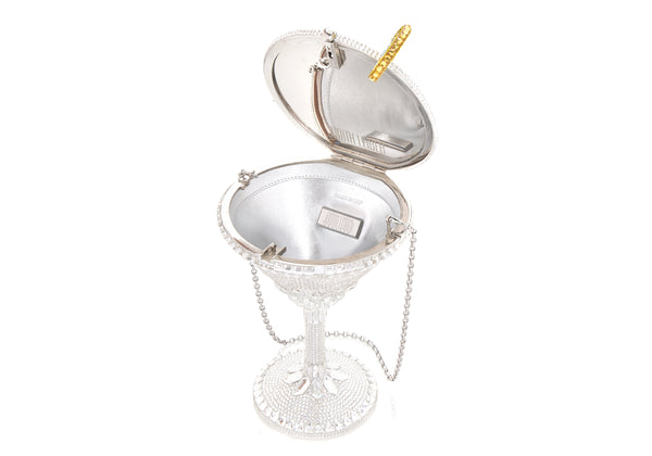 Martini Limoncello Crystal Clutch | Judith Leiber