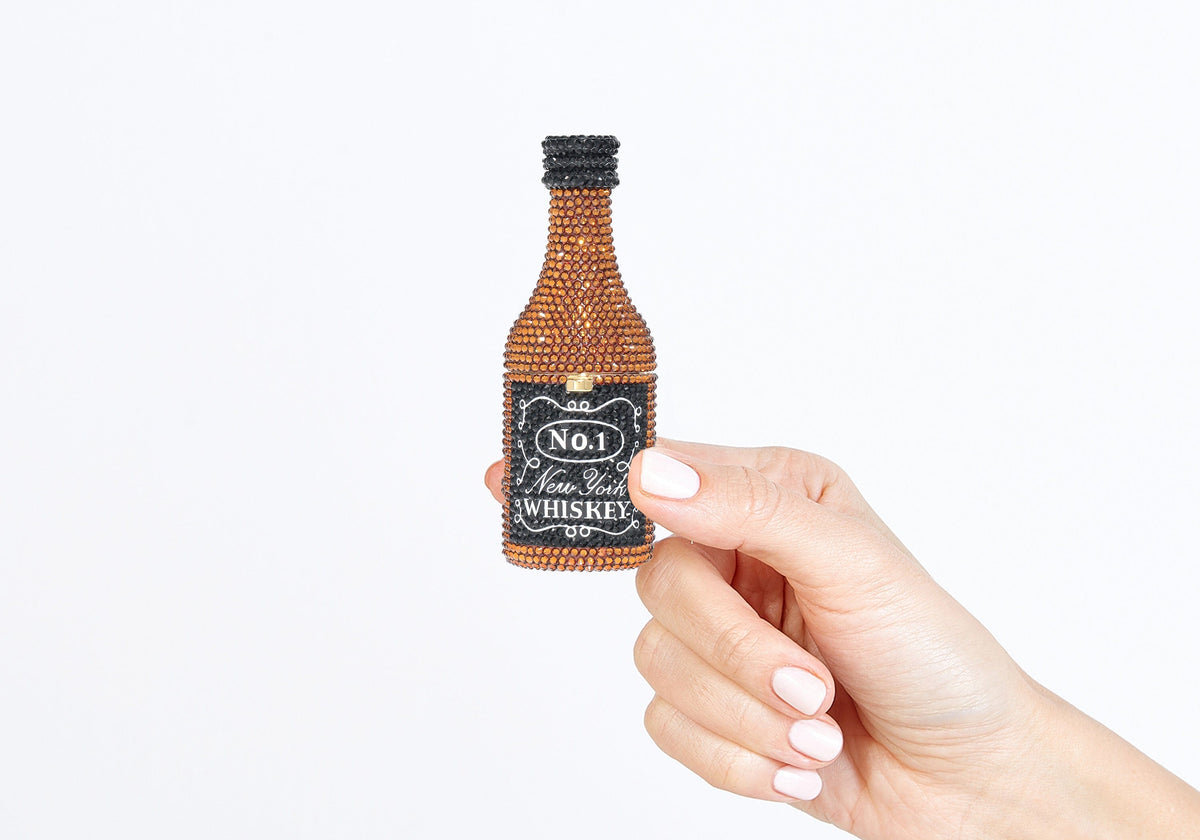 Mini Bottle Pillbox Whiskey