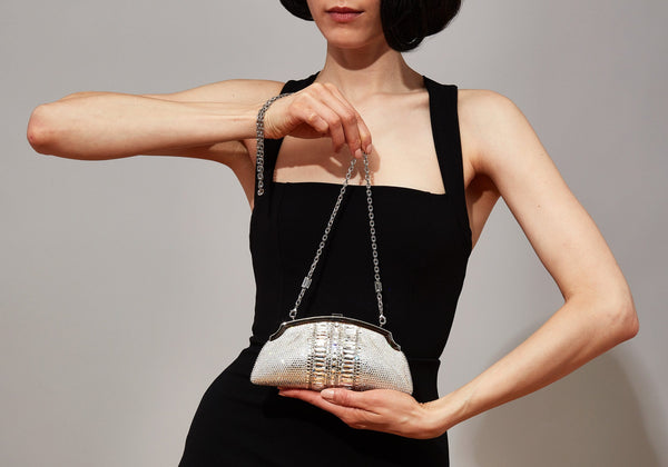 Mini Venetian Gems Silver - Judith Leiber