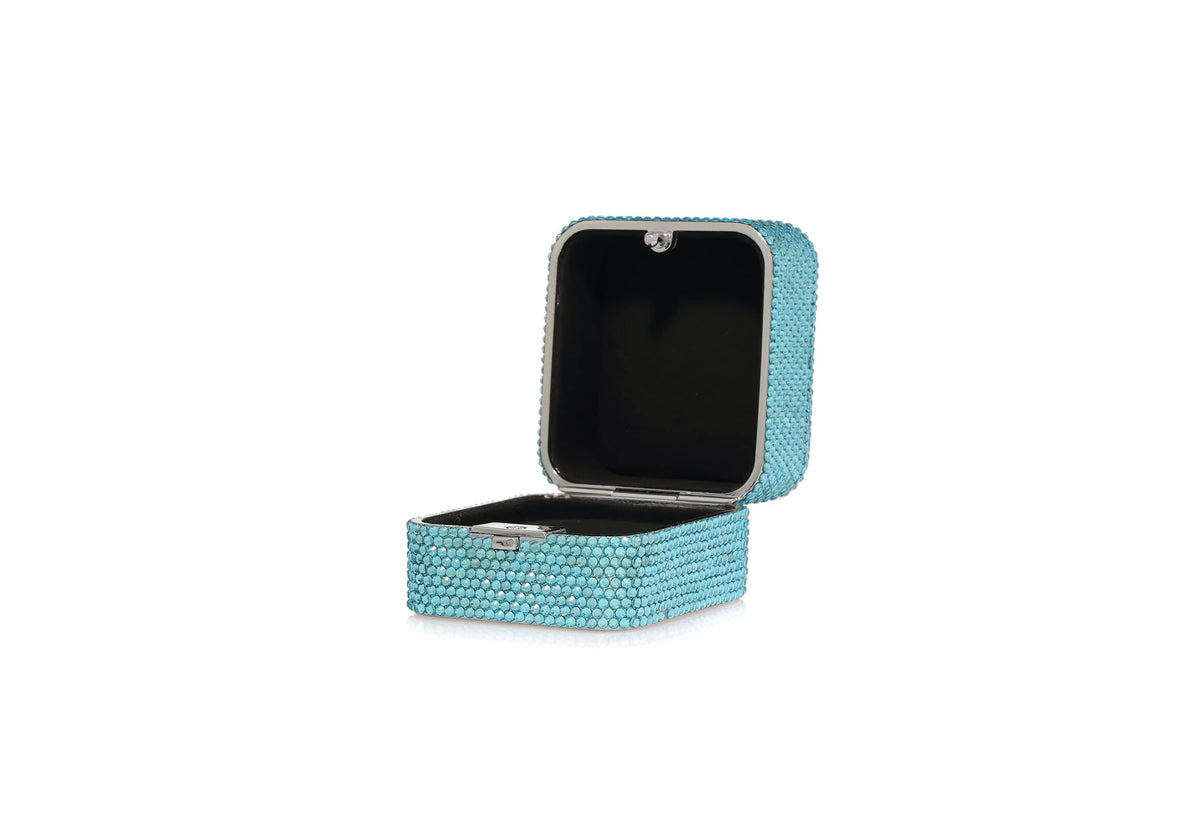 Miniature Box Say Yes Blue