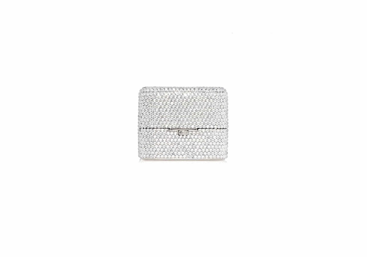 Miniature Box Say Yes rhine crystal front view