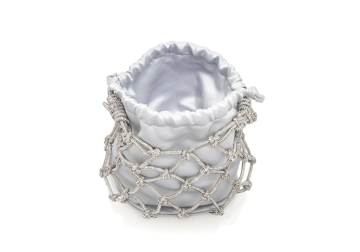 Sparkle Net Pouch Silver