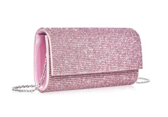 Perry Crystal Light Amethyst Purse