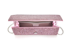 Perry Crystal Light Amethyst Purse