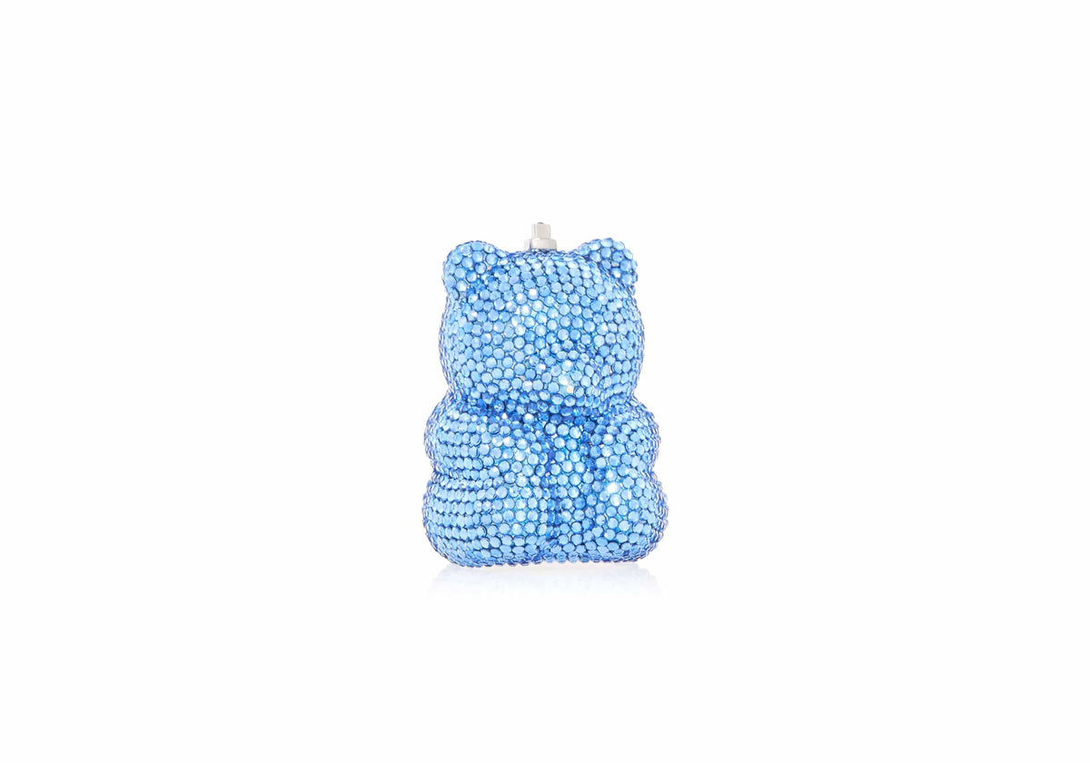 Mini Gummy Bear Sapphire crystal pillbox front view
